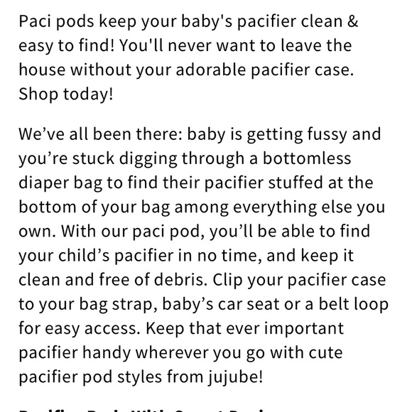 JuJuBe Paci Pod wristlet - Picture 5 of 6